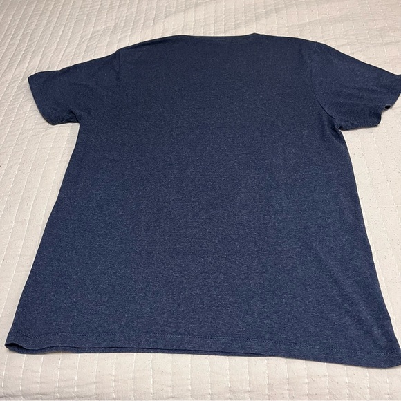 Dvision Men’s T shirt Paradise Palm Tree California Blue Yellow White Medium - Picture 5 of 6